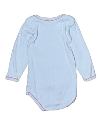 Petit Bateau Long Sleeve Onesie (view 2)