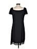 Elle Solid Black Cocktail Dress Size S - photo 2