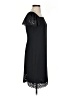Elle Solid Black Cocktail Dress Size S - photo 4