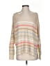 Wishlist 100% Acrylic Stripes Tan Pullover Sweater Size Sm - Med - photo 1