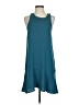 Leith 100% Polyester Solid Teal Casual Dress Size XS - photo 1
