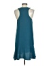 Leith 100% Polyester Solid Teal Casual Dress Size XS - photo 2