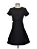 Sis Sis Argyle Black Casual Dress Size S - photo 1