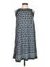 Max Studio Print Blue Casual Dress Size XS - photo 1