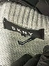 DKNY 100% Acrylic Silver Pullover Sweater Size M - photo 7