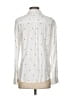 Rails 100% Rayon Stars White Long Sleeve Blouse Size S - photo 2
