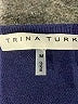 Trina Turk 100% Merino Wool Blue Wool Pullover Sweater Size M - photo 6