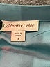 Coldwater Creek Teal 3/4 Sleeve Blouse Size 1X - photo 7