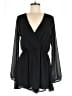 ANGL Solid Black Cocktail Dress Size L - photo 1