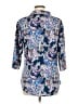 Ceasikery Paisley Purple 3/4 Sleeve Blouse Size M - photo 2