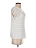 Donna Karan New York 100% Polyester White Sleeveless Blouse Size S - photo 4