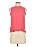 Zara 100% Viscose Pink Sleeveless Blouse Size S - photo 1