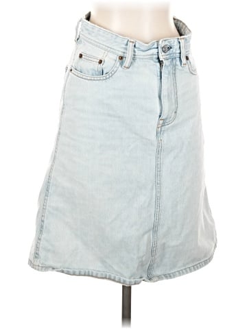 Blå Konst Acne Studios Denim Skirt (view 1)