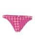 Solid & Striped Checkered-gingham Pink Swimsuit Bottoms Size XL - photo 1