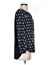 One September 100% Rayon Blue Long Sleeve Blouse Size XS - photo 4