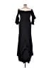 JJ's House 100% Polyester Black Cocktail Dress Size 16 - photo 2