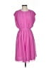 J.Crew Collection 100% Polyester Solid Pink Cocktail Dress Size 00 - photo 1