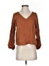 Madewell Brown Long Sleeve Blouse Size XS - photo 1