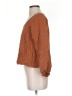 Madewell Brown Long Sleeve Blouse Size XS - photo 5