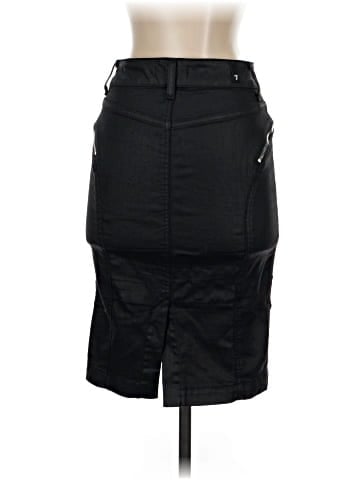 7 For All Mankind Denim Skirt (view 2)