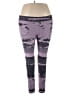 lucy Graphic Purple Active Pants Size 2X - photo 1