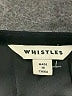 Whistles 100% Polyester Solid Gray Black Casual Dress Size 2 - photo 7