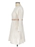 Lands' End Stripes Ivory Casual Dress Size L - photo 5