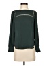 Ann Taylor LOFT 100% Polyester Green Long Sleeve Blouse Size XXS - photo 1