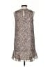 Ann Taylor LOFT 100% Polyester Animal Print Brown Cocktail Dress Size XS - photo 2