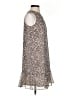 Ann Taylor LOFT 100% Polyester Animal Print Brown Cocktail Dress Size XS - photo 4