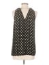 MICHAEL Michael Kors 100% Polyester Black Sleeveless Blouse Size XS - photo 2