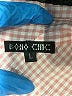 Boho Chic Checkered-gingham Pink 3/4 Sleeve Blouse Size L - photo 7