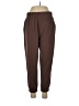 FIT COLLECTIVE Solid Brown Casual Pants Size L - photo 1