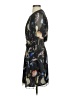 Reiss Print Black Cocktail Dress Size 4 - photo 5