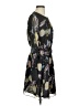 Reiss Print Black Cocktail Dress Size 4 - photo 4