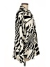 Etiquette Print Ivory Long Sleeve Blouse Size L - photo 4