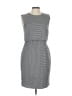 Toccin Houndstooth Gray White Cocktail Dress Size 10 - photo 1
