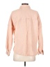 Be Cool 100% Cotton Houndstooth Pink Long Sleeve Button-Down Shirt Size S - photo 2