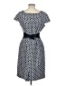 Alex Marie 100% Polyester Polka Dots Blue Casual Dress Size 12 - photo 2