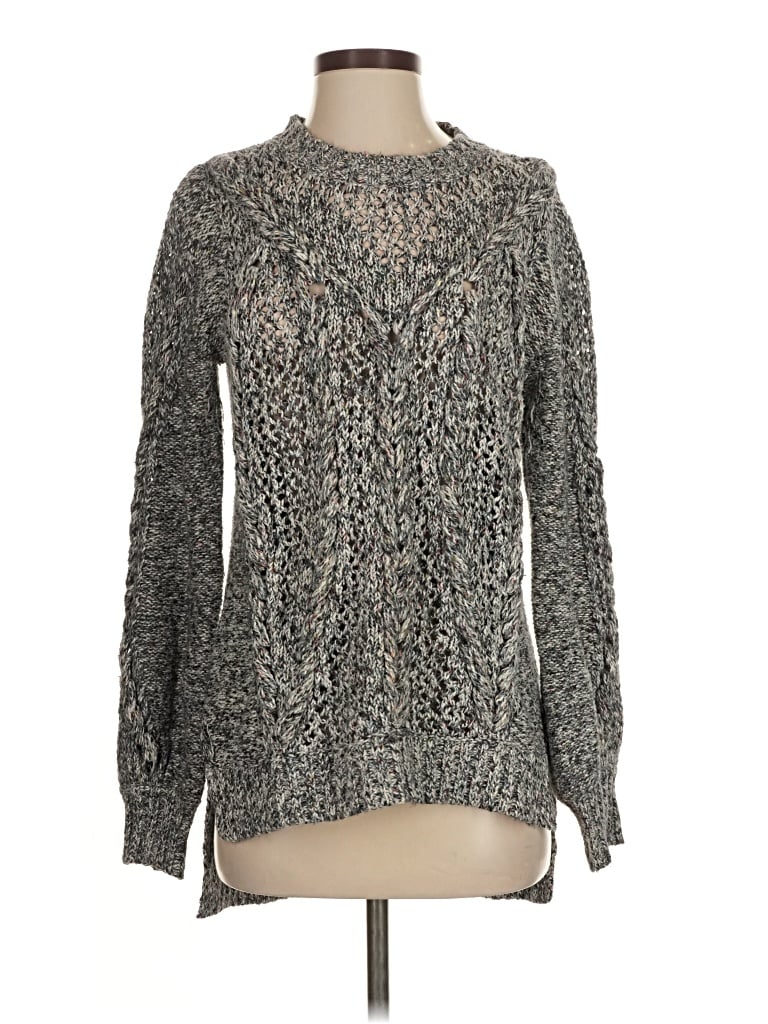 Pre-owned Bcbgmaxazria Pullover Sweater In Gray