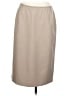 Jones Wear 100% Polyester Solid Tan Formal Skirt Size 12 - photo 1