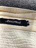 Automet Solid Ivory Long Sleeve Button-Down Shirt Size M - photo 7