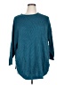 Black Tape_ Solid Teal Pullover Sweater Size 1X - photo 1