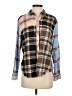 Rails Plaid Brown Long Sleeve Button-Down Shirt Size S - photo 1