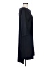 Ann Taylor 100% Polyester Solid Black Casual Dress Size S - photo 4