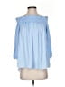 Abbeline 100% Polyester Blue 3/4 Sleeve Blouse Size XS - photo 1