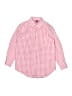 Gap 100% Cotton Checkered-gingham Pink Long Sleeve Button-Down Shirt Size 8 - photo 1