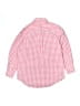 Gap 100% Cotton Checkered-gingham Pink Long Sleeve Button-Down Shirt Size 8 - photo 2