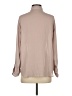Uniqlo 100% Polyester Solid Tan Long Sleeve Blouse Size XS - photo 2