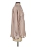 Uniqlo 100% Polyester Solid Tan Long Sleeve Blouse Size XS - photo 4